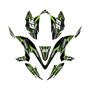 kawasaki kfx450r graphics kit 2008-2014 prime series green