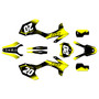 apollo rxf graphics kit all years spear series yellow
