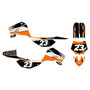 apollo rfz graphics kit all years viper series orange