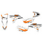 apollo z20 graphics kit all years razor series orange