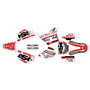 honda cr80 graphics kit 1998-2003 redeemer series red