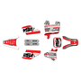 honda cr80 graphics kit 1993-1995 redeemer series red