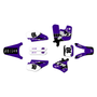 honda cr80 graphics kit 1993-1995 speed series purple