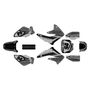 honda cr85 graphics kit 2003-2014 imperator series smoke