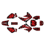 honda cr85 graphics kit 2003-2014 prime series red-shift