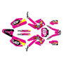 honda cr125 graphics kit 2000-2001 pecker series magenta