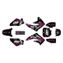 honda cr85 graphics kit 2003-2014 rift series magenta