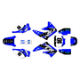 honda cr85 graphics kit 2003-2014 speed series blue