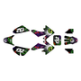 honda crf50 graphics kit 2004-2012 core series purple