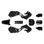 honda cr250 graphics kit 1997-1999 twitch series smoke