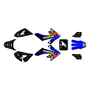 honda crf50 graphics kit 2004-2012 lancaster series blue