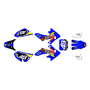 honda crf50 graphics kit 2004-2012 pecker series blue