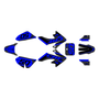 honda crf50 graphics kit 2013-2026 evo series blue-shift