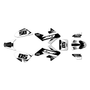honda crf50 graphics kit 2004-2012 quantum series white