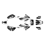 honda crf50 graphics kit 2013-2026 fresh series white