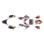 honda crf50 graphics kit 2004-2012 redeemer series rainbow