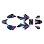 honda crf50 graphics kit 2013-2026 lethal series magenta-shift