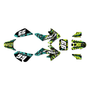 honda crf50 graphics kit 2004-2012 revolt series teal