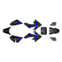 honda crf50 graphics kit 2013-2026 pecker series blue-shift