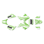 honda crf50 graphics kit 2004-2012 split series green