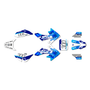 honda crf50 graphics kit 2004-2012 surfsup series blue