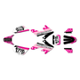 honda crf50 graphics kit 2004-2012 usa series pink