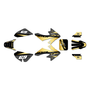 honda crf50 graphics kit 2004-2012 voltiac series gold