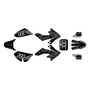honda crf50 graphics kit 2013-2026 surfsup series smoke
