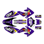 honda crf80 graphics kit 2004-2010 pecker series purple