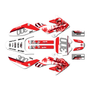 honda crf80 graphics kit 2004-2010 surfs series red