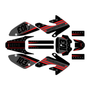 honda crf80 graphics kit 2004-2010 usa series red-shift