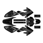 honda crf100 graphics kit 2004-2010 fh series gray