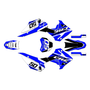 honda crf110f graphics kit 2013-2018 evo series blue