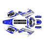 honda crf100 graphics kit 2011-2016 redeemer series blue