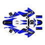 honda crf100 graphics kit 2011-2016 speed series blue