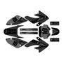 honda crf100 graphics kit 2011-2016 speed series grey