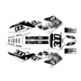 honda crf100 graphics kit 2004-2010 surfs series white