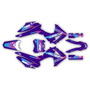 honda crf125f graphics kit 2013-2018 lethal series purple
