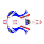 honda crf110f graphics kit 2019-2026 fh series blue