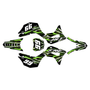honda crf125f graphics kit 2019-2026 prime series green
