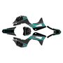 honda crf125f graphics kit 2019-2026 usa series teal