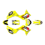 honda crf110f graphics kit 2019-2026 pecker series yellow