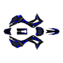 honda crf110f graphics kit 2019-2026 twitch series blue