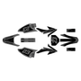 honda crf150f graphics kit 2008-2014 evader series smoke