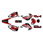 honda crf230f graphics kit 2003-2007 fh series red