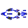 honda crf150f graphics kit 2008-2014 predator series blue