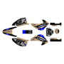honda crf230f graphics kit 2003-2007 semper series blue