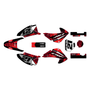 honda crf230f graphics kit 2003-2007 semper series red-shift