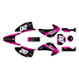 honda crf230f graphics kit 2003-2007 spear series magenta