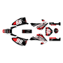 honda crf150f graphics kit 2003-2007 turbo series red